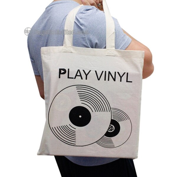 Cotton Tote - Record Design